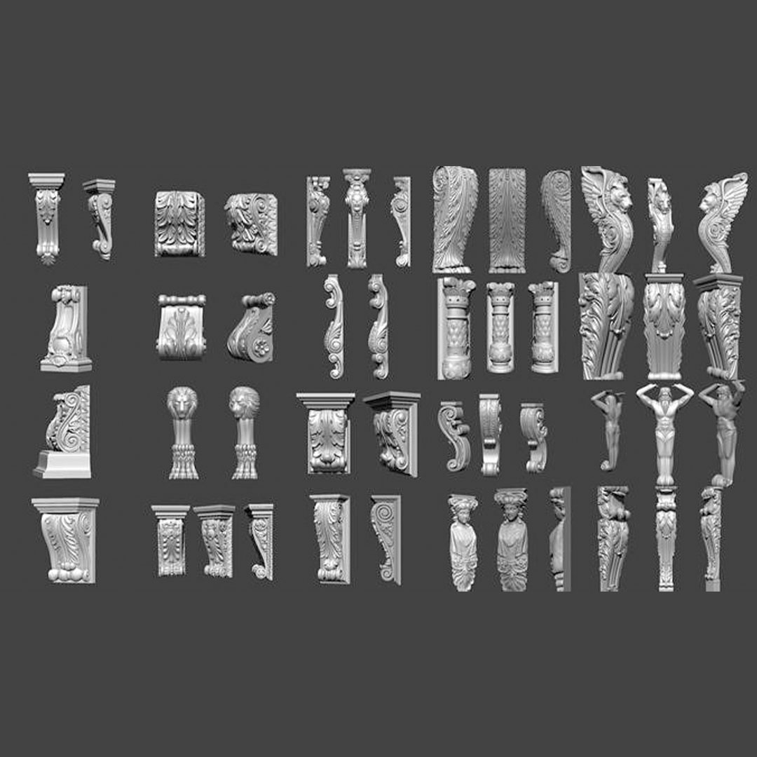 Corbel Decorative architect… 3D Model Files
