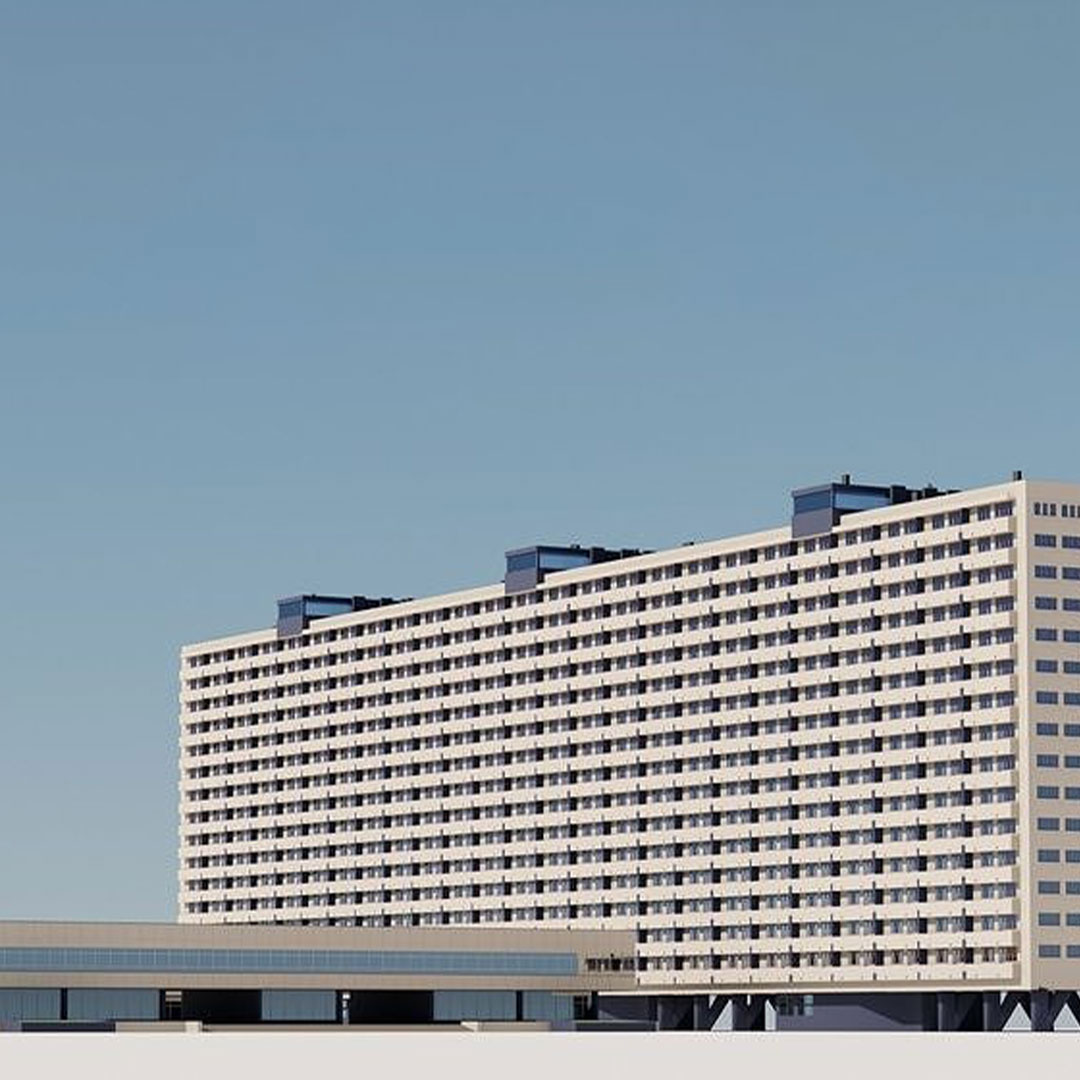 Eastern European Building 3D Model Files