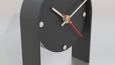 Table Clock Printable 3D Model Files