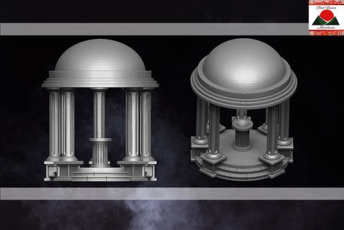 Ancient Greek Shrine  3D print model