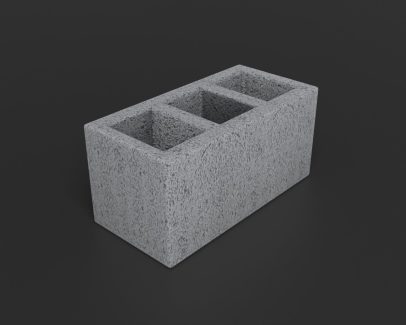 Brick modular kit Lowpoly 3D Model Files