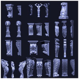 Corbel Decorative architect… 3D Model Files