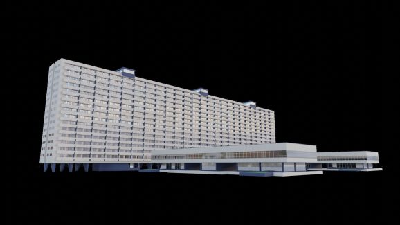 Eastern European Building 3D Model Files