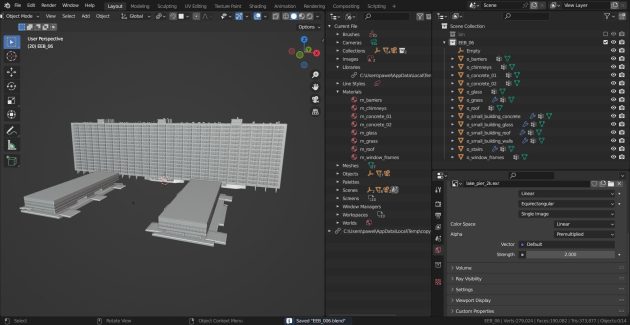 Eastern European Building 3D Model Files