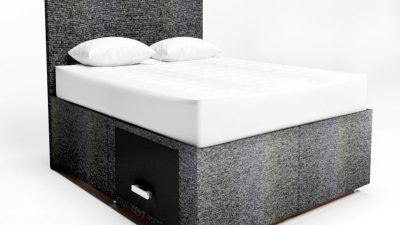 Luxury Velvet Divan low-poly 3D print model