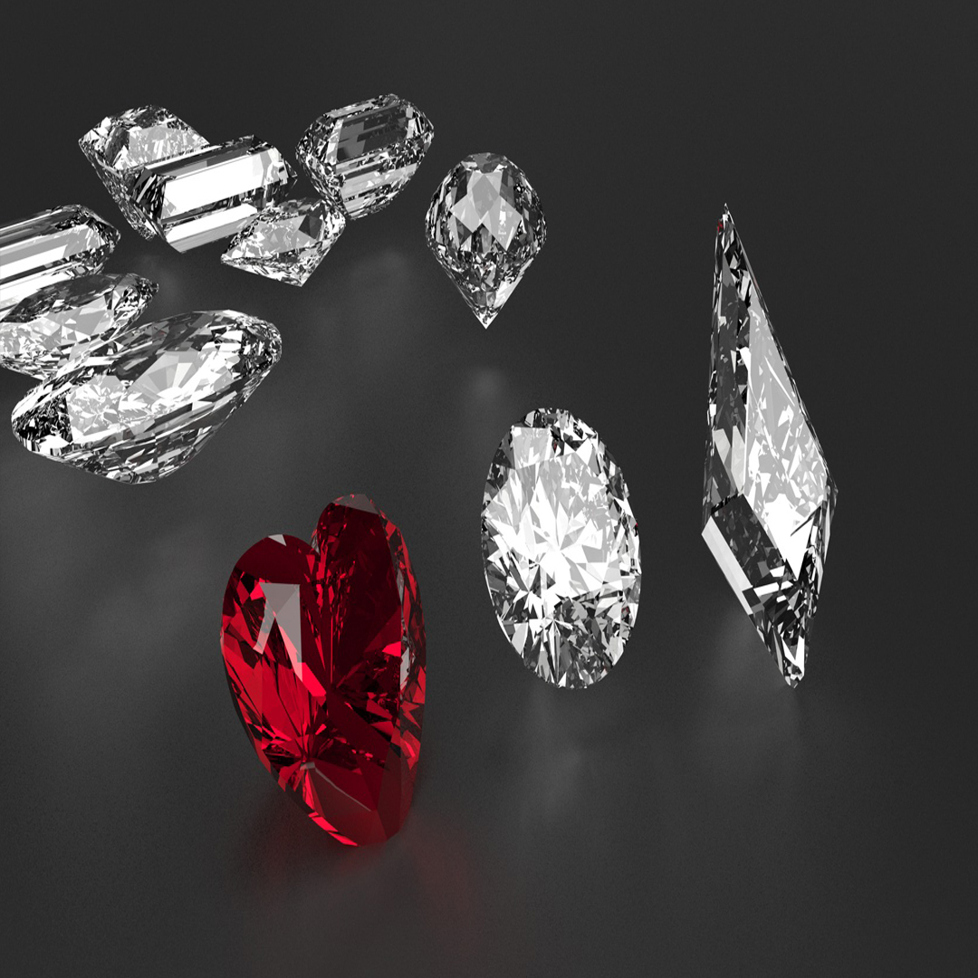 pack Gems Free 3D print model