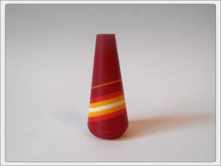 Red vase 3D print model
