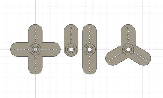 Servo Sticks 3D print model
