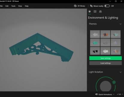 Shelf Bracket 3D Model Files