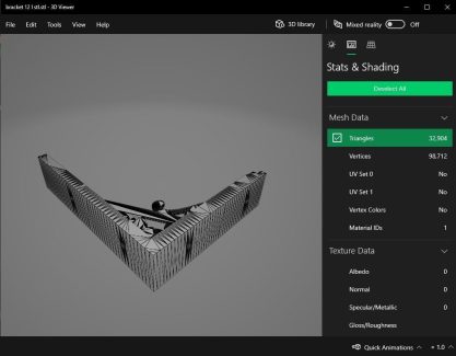 Shelf Bracket 3D Model Files