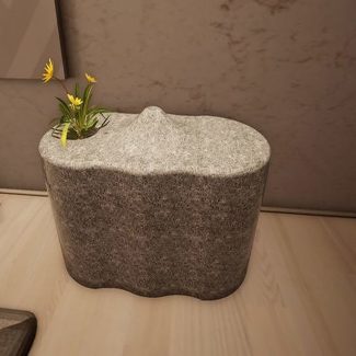 Stone Bench Pot 3D print model