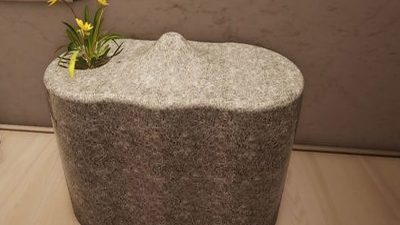 Stone Bench Pot 3D print model