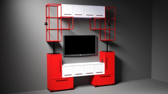 Tetris Sideboard 3D print model