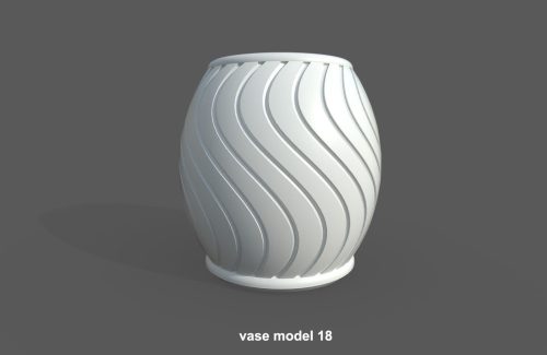 Vase Pack04 – 5 models 3D Model Files