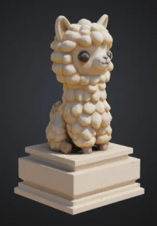 Alpaca Candle Model
