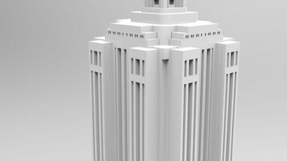 Empire State Building 3D print model