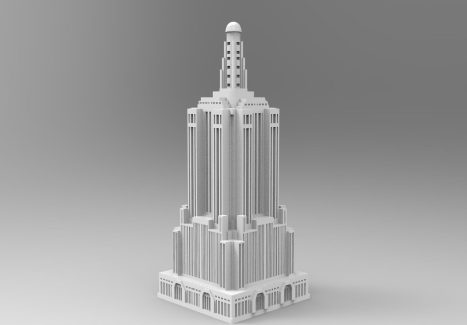 Empire State Building 3D print model