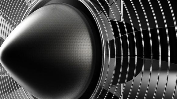 Industrial fan 3D print model