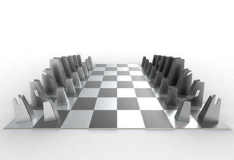 Modern Chess Set 3D print model