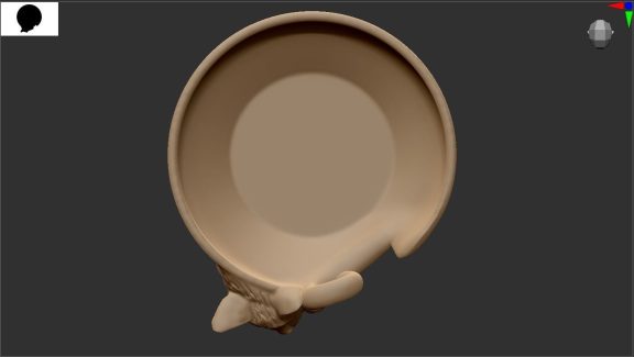 Plate cat 3D print model