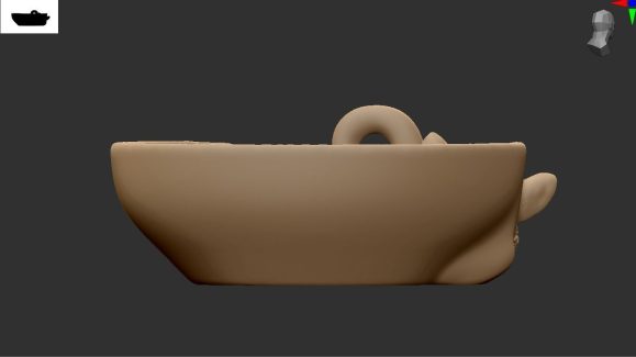 Plate cat 3D print model