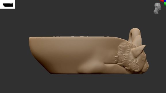 Plate cat 3D print model