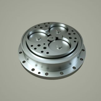 Star gear gearbox 3D print model