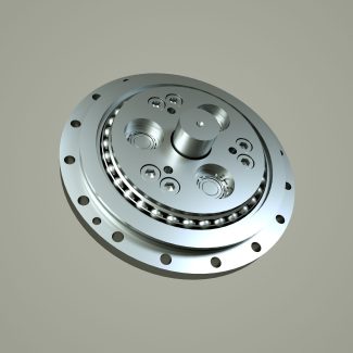 Star gear gearbox 3D print model