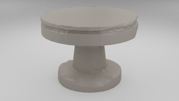 Stone Table 3D print model