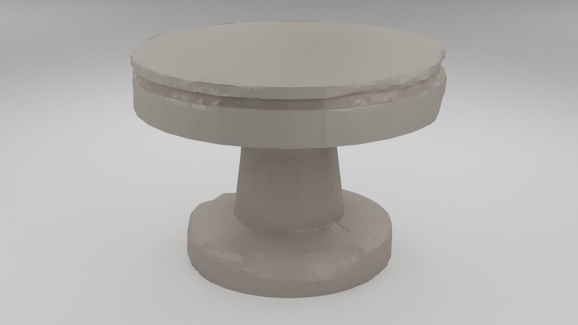 Stone Table 3D print model