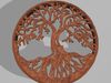 Tree Yggdrasil Cup Coaster and Symbol 3D print model